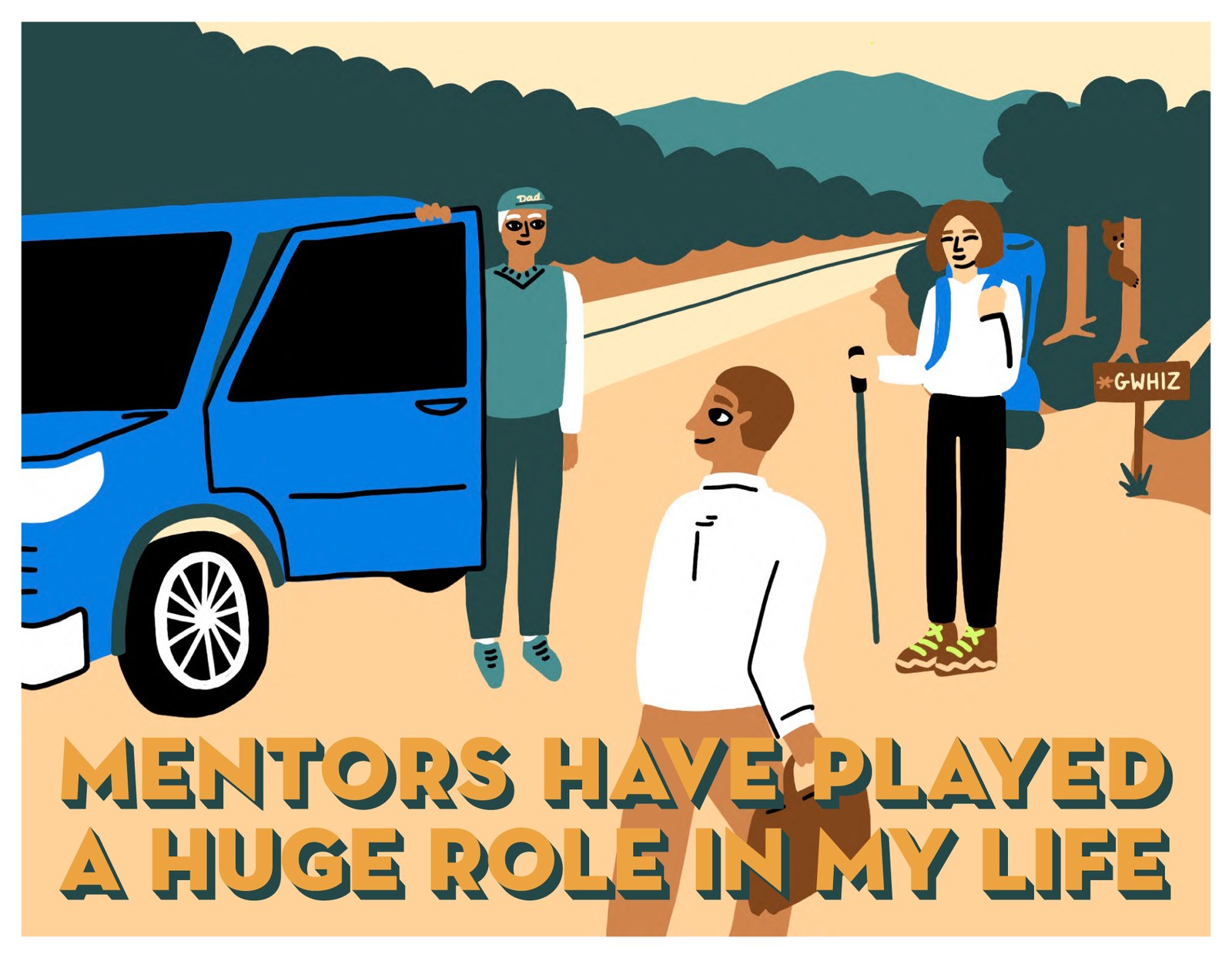 Illustration: &ldquo;Mentors have played a huge role in my life&rdquo;